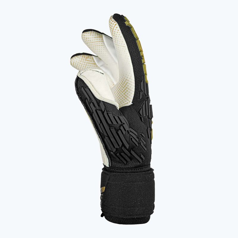 Rękawice bramkarskie Reusch Attrakt Freegel Gold X GluePrint Finger Support black/gold 4