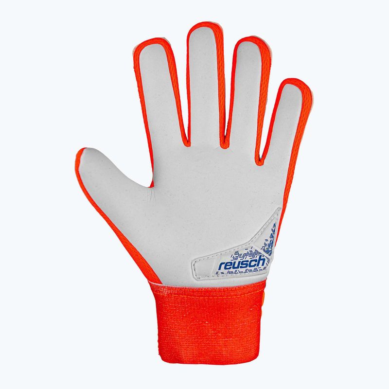 Rękawice bramkarskie Reusch Attrakt Starter Grip hyper orng/elec blue 3