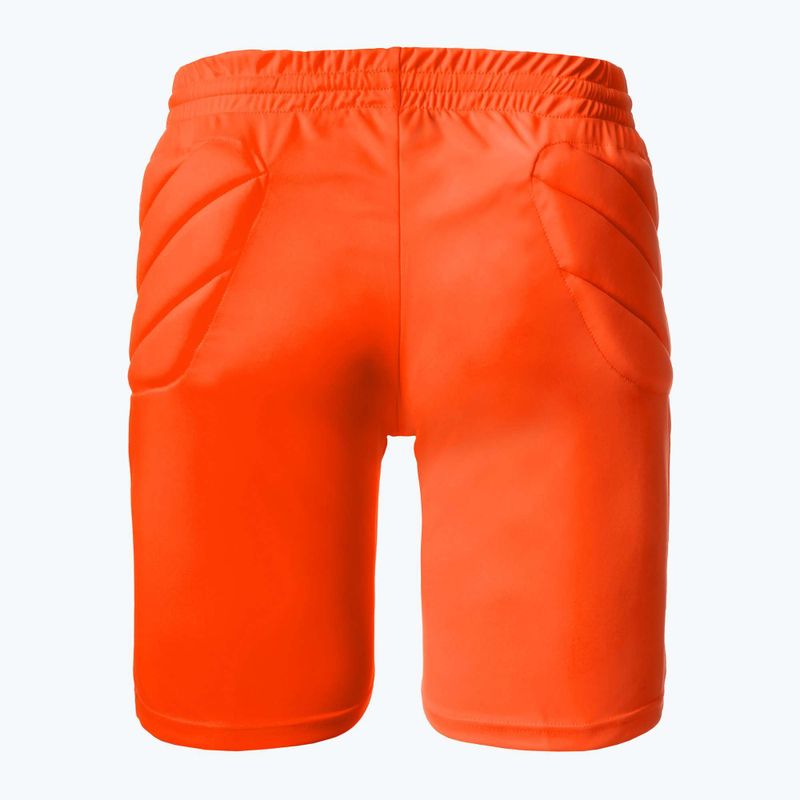 Spodenki bramkarskie dziecięce Reusch Match Short Padded shocking orange/blue 2