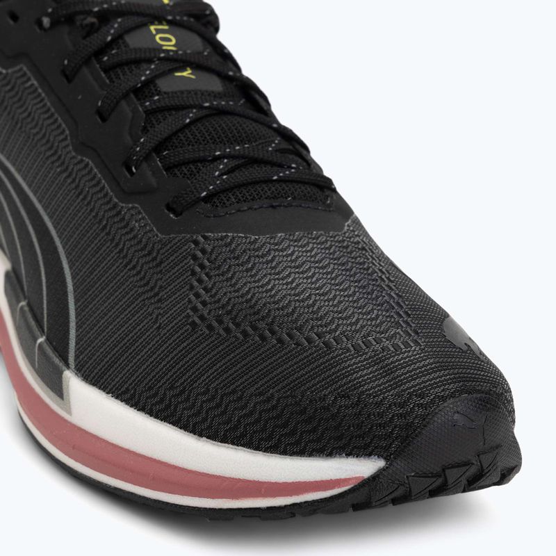 Buty do biegania damskie Puma Velocity Nitro WTR black/silver/yellow 7