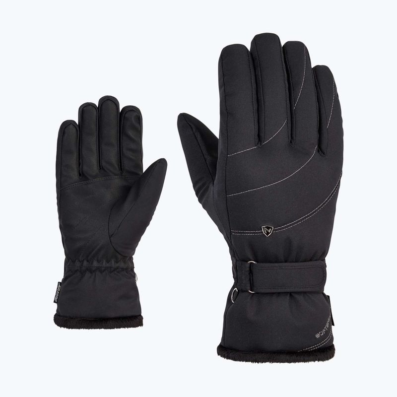 Rękawice narciarskie damskie ZIENER Kahli PR black 2
