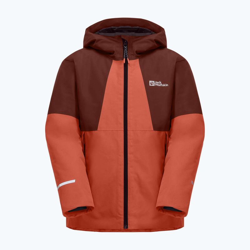 Kurtka dziecięca Jack Wolfskin Actamic 2L Ins coral orange 4
