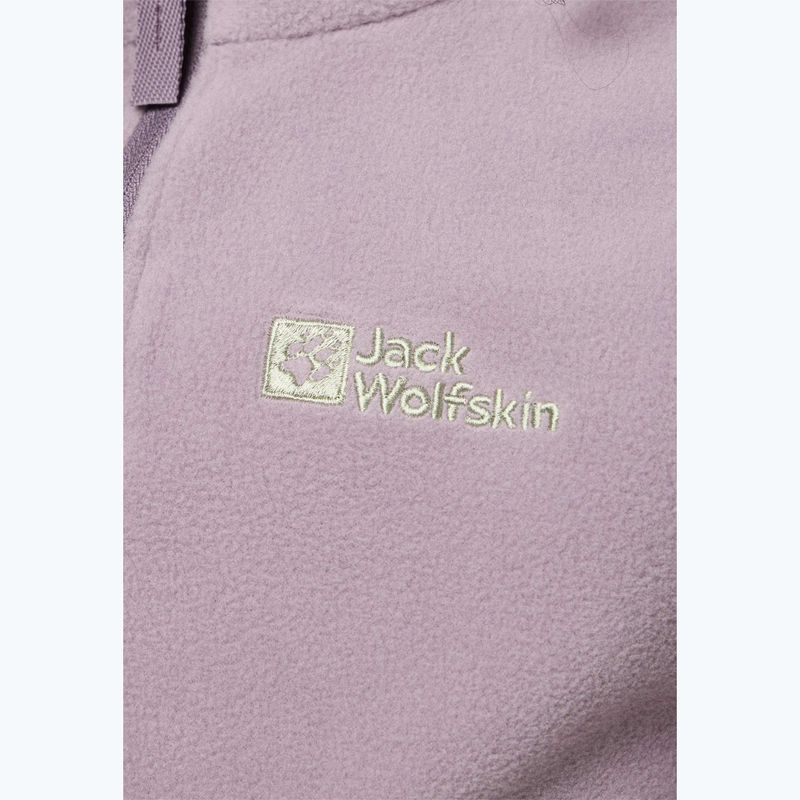 Bluza polarowa dziecięca Jack Wolfskin Taunus Halfzip wild blossom 3