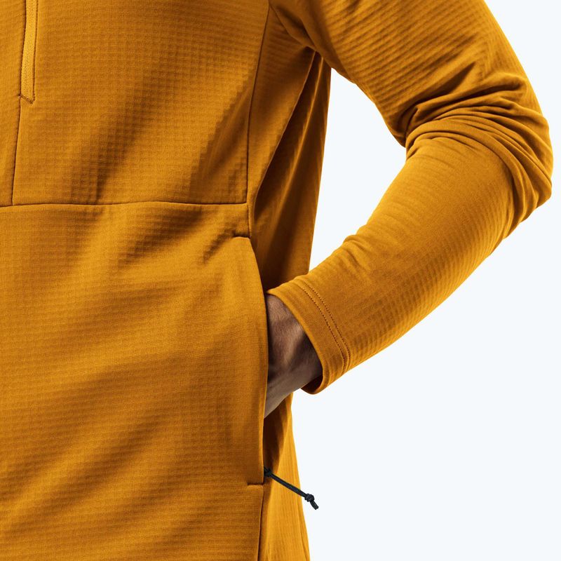 Bluza polarowa męska Jack Wolfskin Kolbenberg Hooded Fz safflower 5
