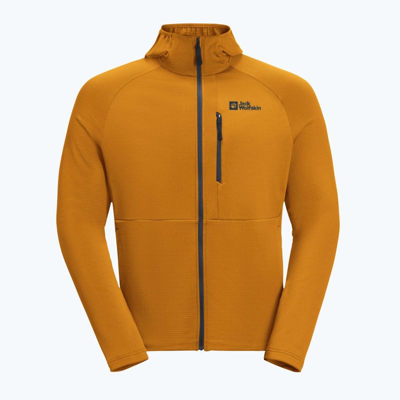 Bluza polarowa męska Jack Wolfskin Kolbenberg Hooded Fz safflower 6