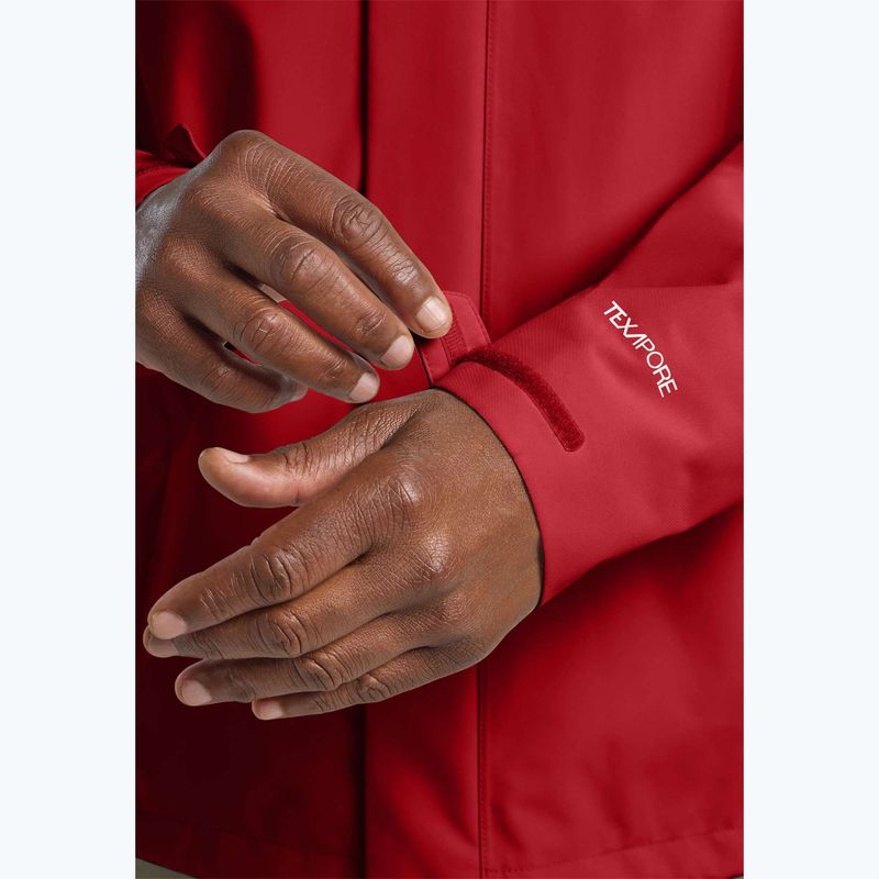 Kurtka przeciwdeszczowa męska Jack Wolfskin Trailtime 2L adrenaline red 5