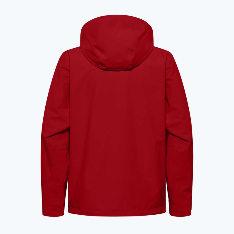 Kurtka przeciwdeszczowa męska Jack Wolfskin Trailtime 2L adrenaline red 7