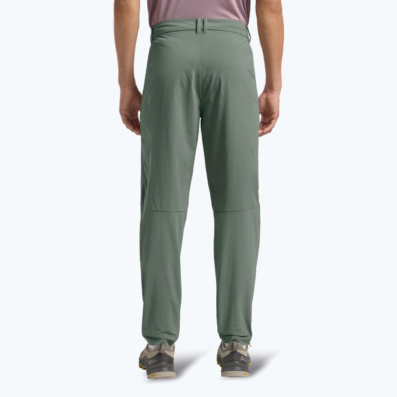 Spodnie trekkingowe męskie Jack Wolfskin Hikeout slate green 3