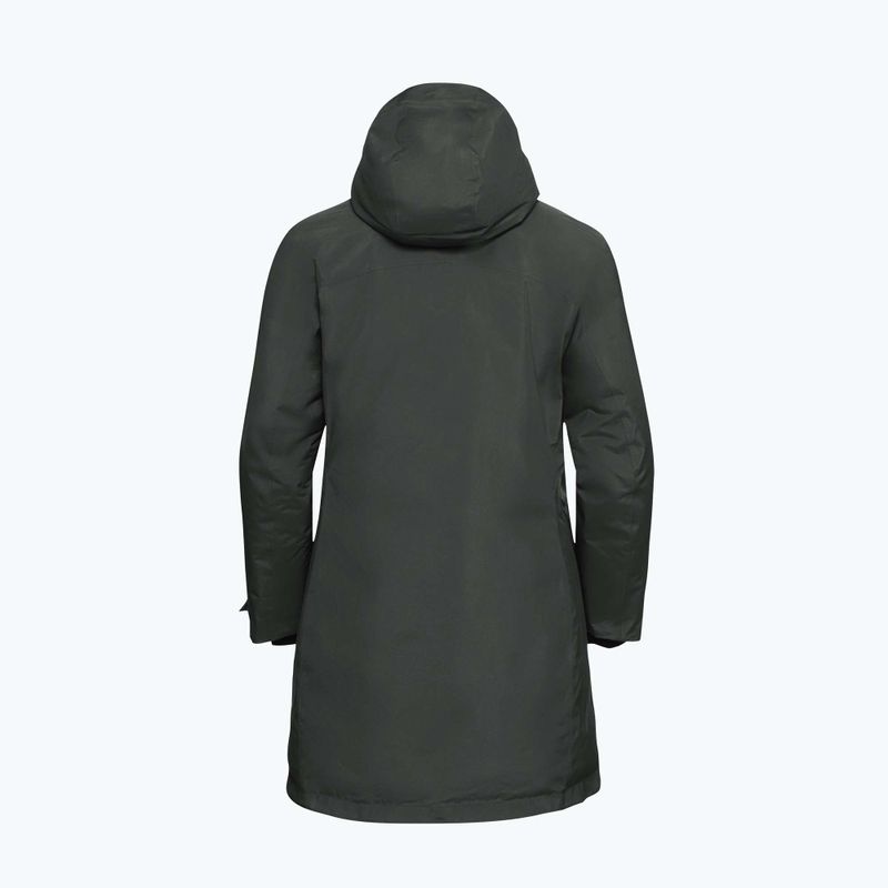 Kurtka puchowa damska Jack Wolfskin Icecape 2L Down Ins Rds slate green 8