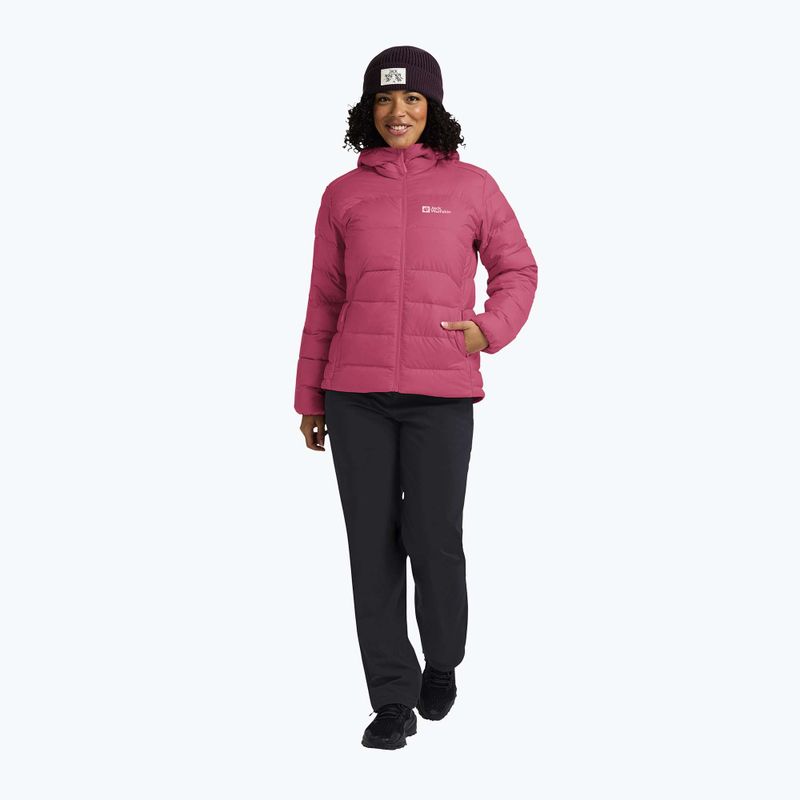 Kurtka puchowa damska Jack Wolfskin Ather Down Hoody bubblegum 2