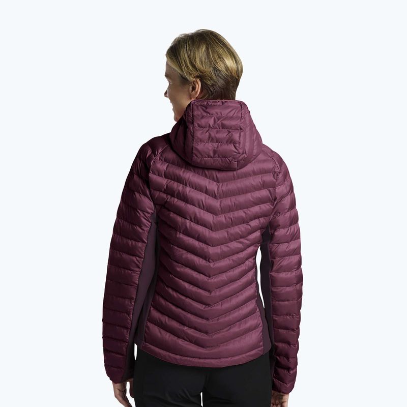 Kurtka ocieplana damska Jack Wolfskin Routeburn Pro Ins raisin 3