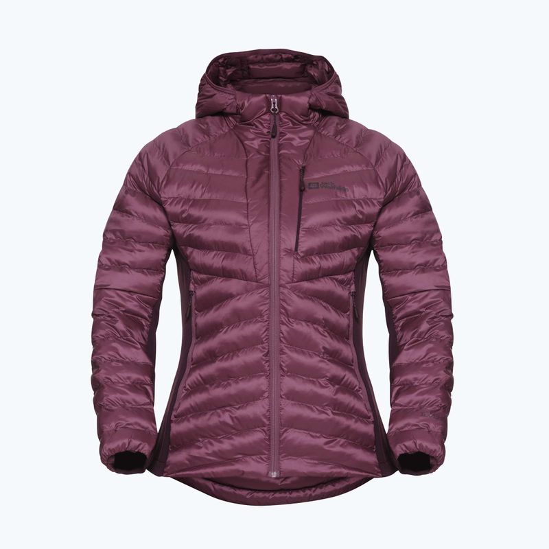 Kurtka ocieplana damska Jack Wolfskin Routeburn Pro Ins raisin 8