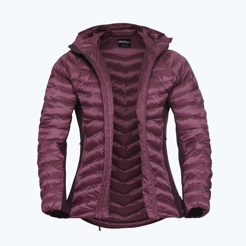Kurtka ocieplana damska Jack Wolfskin Routeburn Pro Ins raisin 10