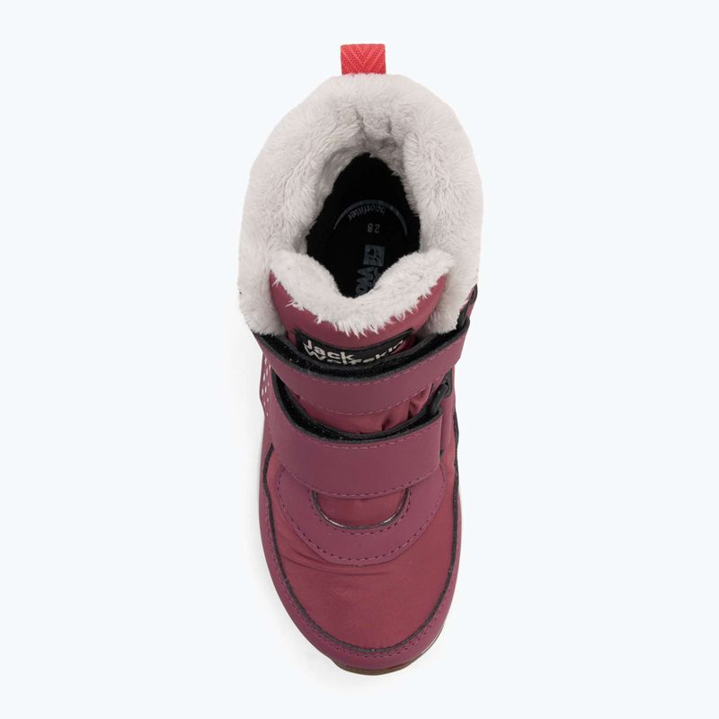 Buty dziecięce Jack Wolfskin Polar Bear-B Texapore Mid Vc raisin 5