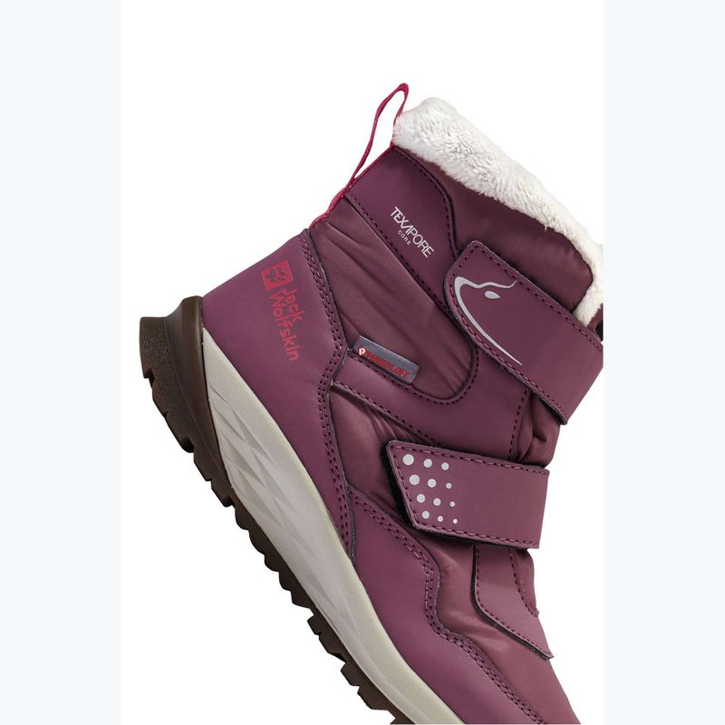 Buty dziecięce Jack Wolfskin Polar Bear-B Texapore Mid Vc raisin 8