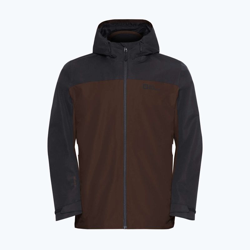 Kurtka 3w1 męska Jack Wolfskin Taubenberg 3In1 hot choc 10