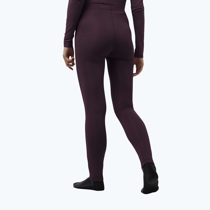 Spodnie termoaktywne damskie Jack Wolfskin Infinite Warm amaranth 2