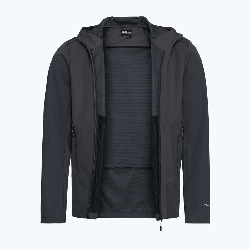 Kurtka softshell męska Jack Wolfskin Skyvail phantom 8