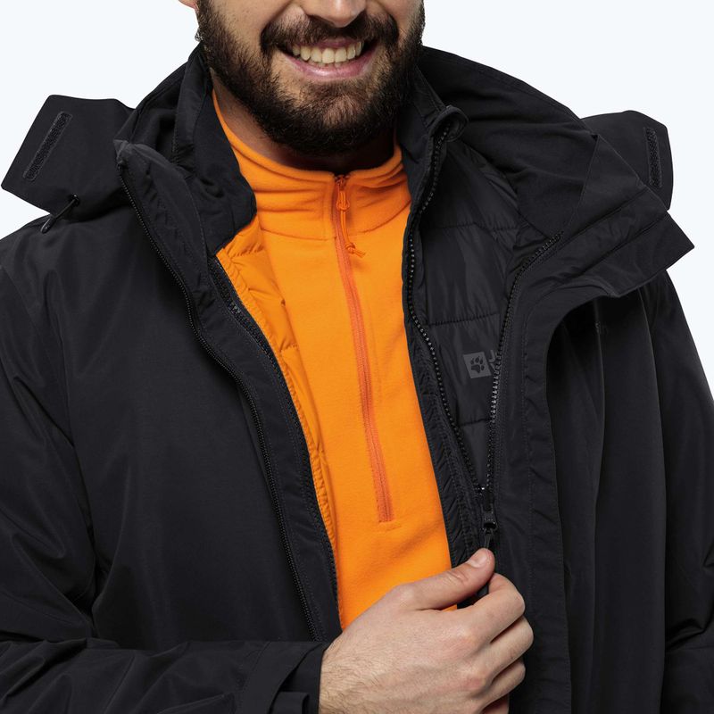 Bezrękawnik turystyczny męski Jack Wolfskin Lapawa Ins black 3