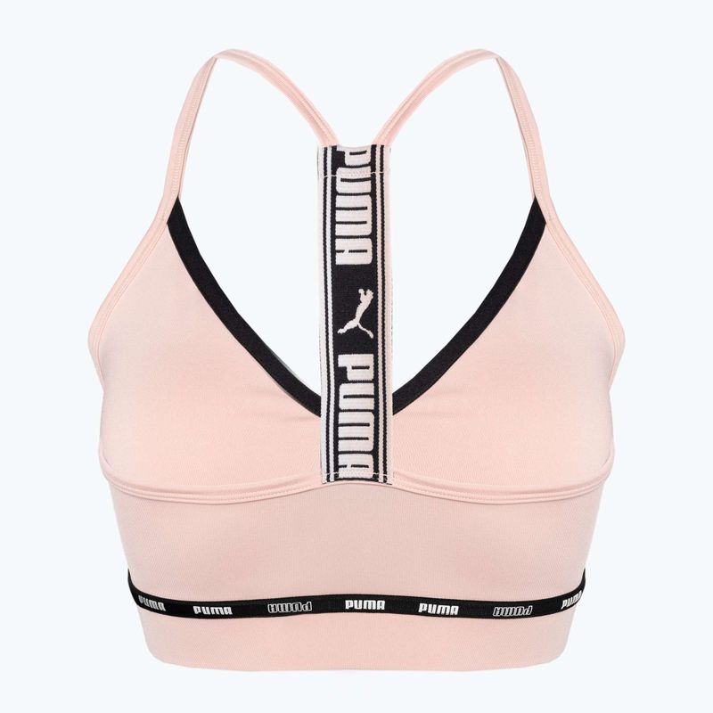 Biustonosz treningowy PUMA Low Impact Strong Strappy rose dust 2
