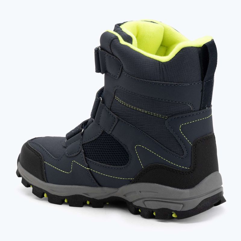Śniegowce dziecięce KangaROOS K-Robi KTX dark navy/lime 3