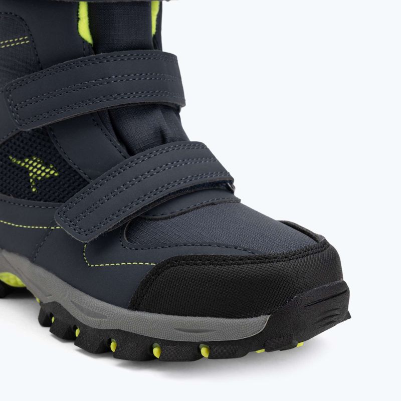 Śniegowce dziecięce KangaROOS K-Robi KTX dark navy/lime 7