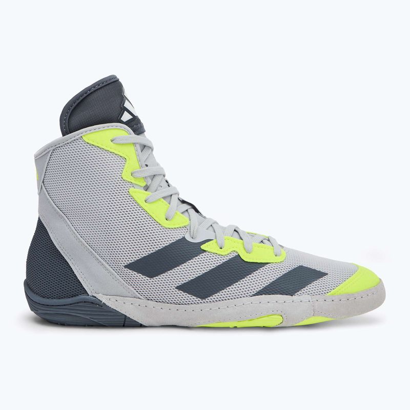Buty zapaśnicze męskie Adizero team light grey/ team onix/ team sollar yellow 2 2