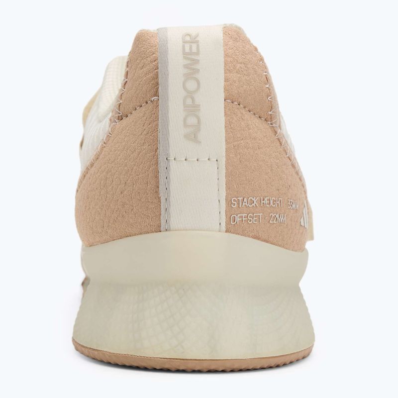 Buty do podnoszenia ciężarów adidas Adipower Weightlifting III off white 6