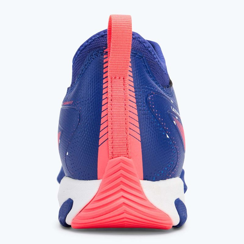 Buty piłkarskie dziecięce PUMA Ultra 5 Match It + Mid Jr lapis lazuli/puma white/sunset glow 6