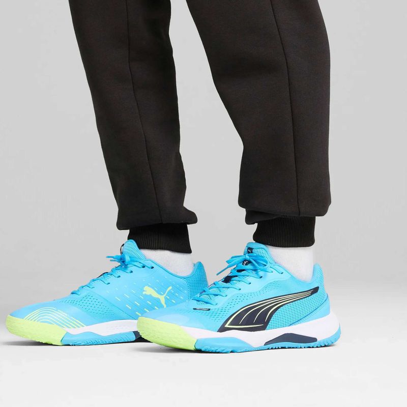 Buty męskie PUMA Solarstrike III luminous blue/club navy/fizzy apple 12