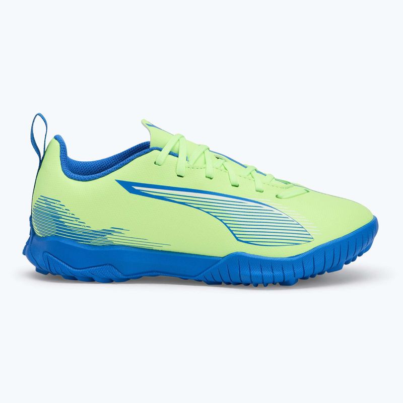Buty piłkarskie dziecięce PUMA Ultra 5 Play TT Jr fizzy apple/puma white 2