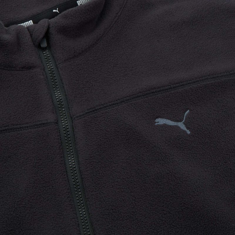 Kurtka do biegania damska PUMA Winter Tech Polar Fleece puma black 5