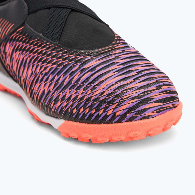 Buty piłkarskie dziecięce PUMA Future 8 Match LL TT + Mid puma black/ puma white/ glowing red 7