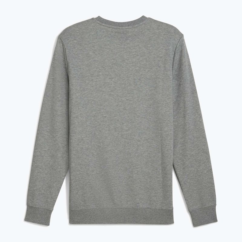 Bluza męska PUMA ESS No. 1 Logo Crew TR medium gray heather 2