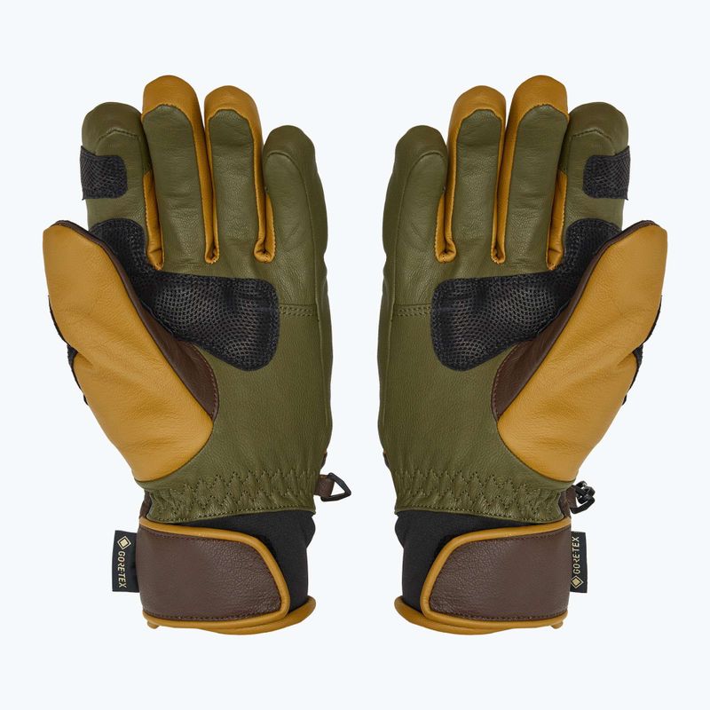 Rękawice narciarskie męskie ZIENER Guard GTX + Gore Grip PR alpine dark/brown 3