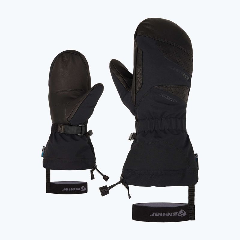 Rękawice narciarskie męskie ZIENER Gaikus Aquashield AW alpine black 8