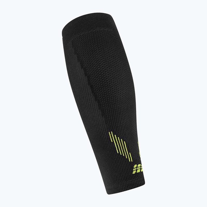 Opaski kompresyjne na łydki damskie CEP Calf 5.0 black/lime 3