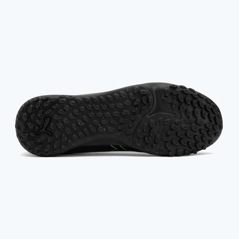 Buty piłkarskie dziecięce PUMA Future 8 Play TT Jr puma black/fizzy light/green terrain 4