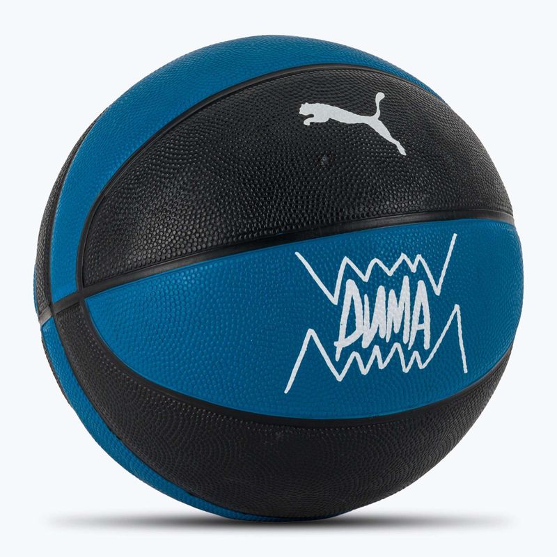 Piłka do koszykówki PUMA teamJAWS Basketball electro royal/puma black rozmiar 6 2