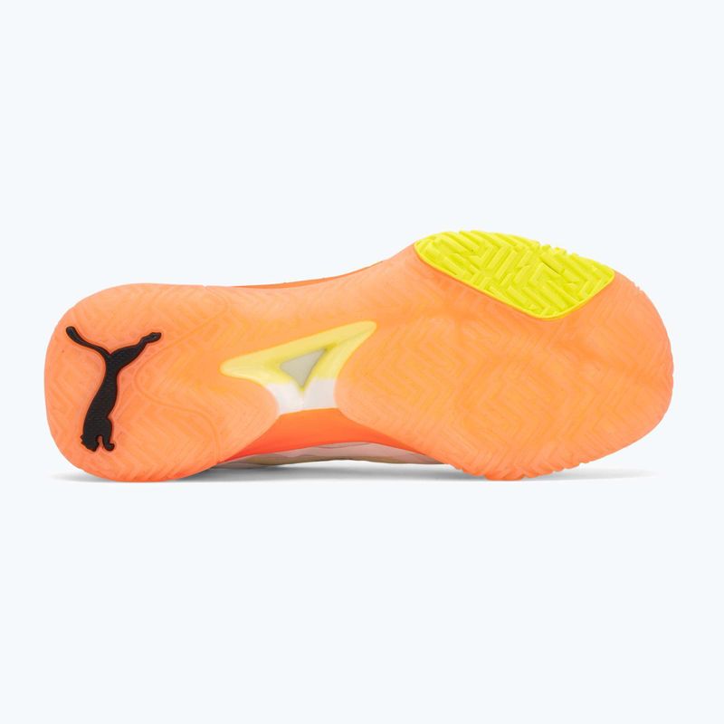 Buty do piłki ręcznej PUMA Accelerate Nitro SQD 4 Game On puma white/glowing red/ultra blue 4