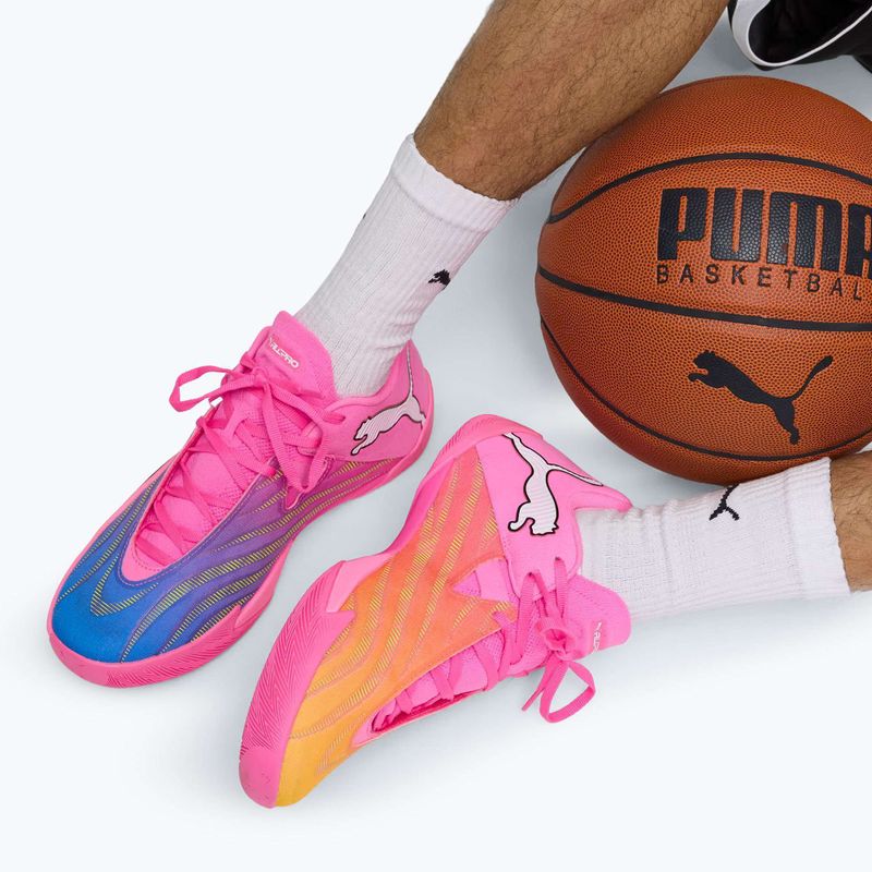 Buty do koszykówki PUMA All-Pro NITRO 2 Elite poision pink/ultra blue/lime squeeze 13