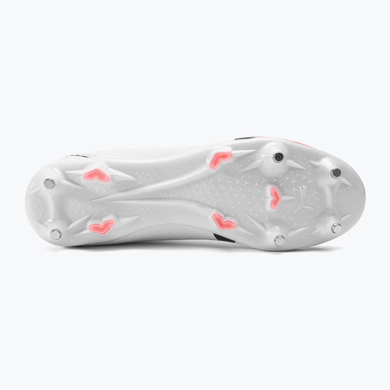 Buty piłkarskie męskie PUMA Ultra Play MXSG puma white/puma black/fire orchid 5