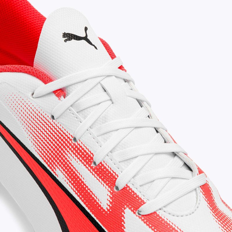 Buty piłkarskie męskie PUMA Ultra Play MXSG puma white/puma black/fire orchid 8