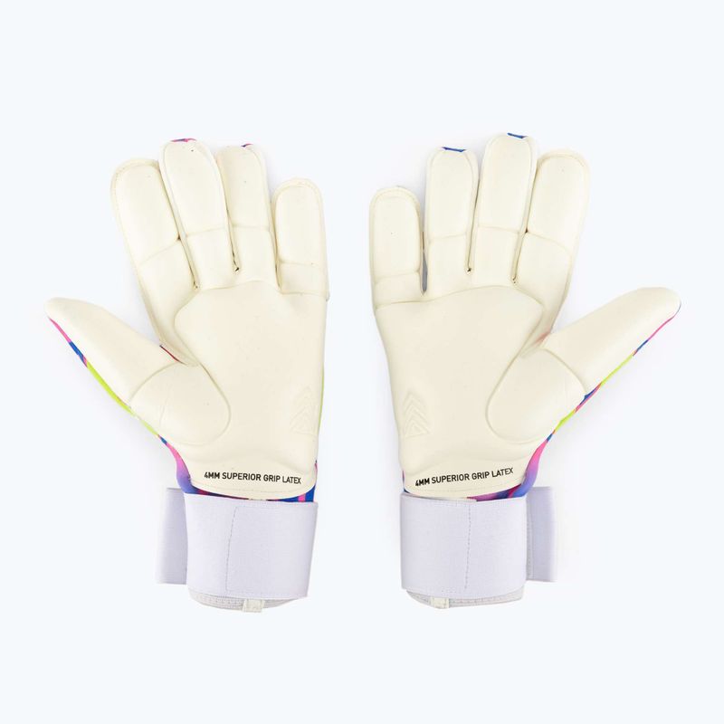 Rękawice bramkarskie PUMA Ultra Ultimate Energy Hybrid ultra blue/yellow alert/luminous pink 2