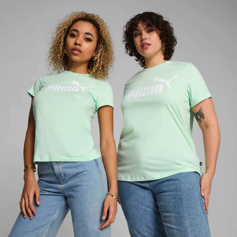 Koszulka damska PUMA ESS Logo Tee fresh mint 3