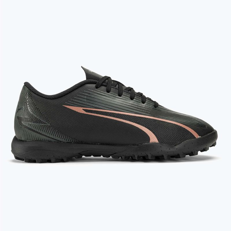 Buty piłkarskie dziecięce PUMA Ultra Play TT Jr puma black/copper rose 2