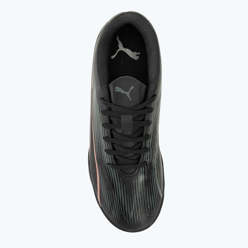 Buty piłkarskie dziecięce PUMA Ultra Play TT Jr puma black/copper rose 5
