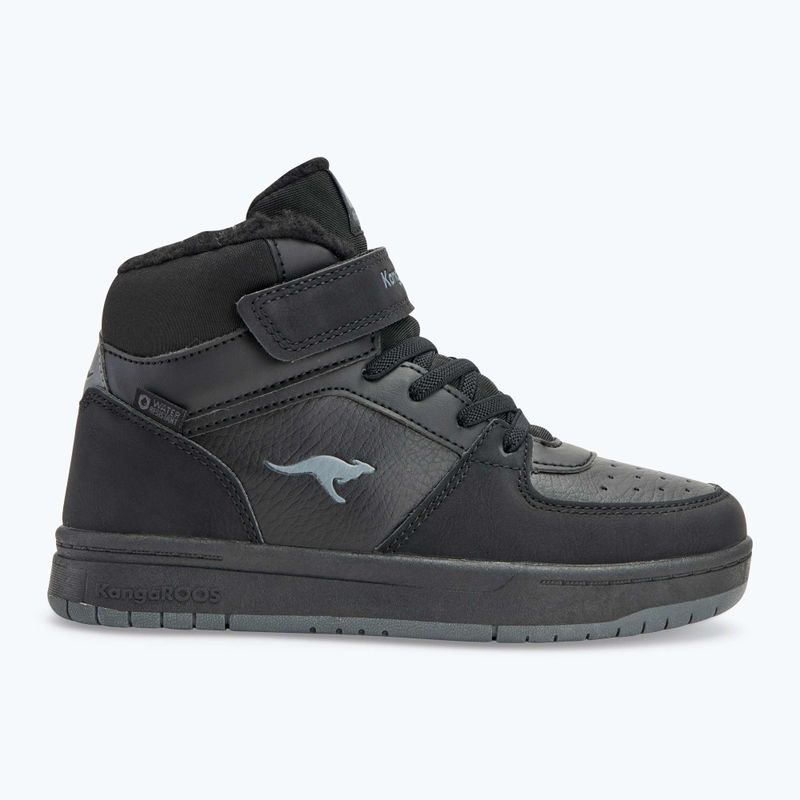 Buty dziecięce KangaROOS K-CP Bound Mid EV jet black/steel grey 2