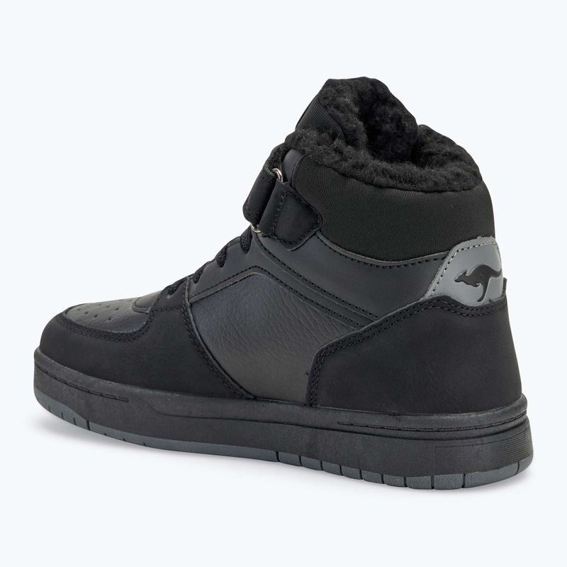 Buty dziecięce KangaROOS K-CP Bound Mid EV jet black/steel grey 3