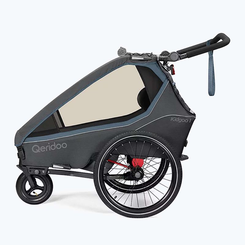 Przyczepka rowerowa Qeridoo KidGoo 1 dark navy/blue 2